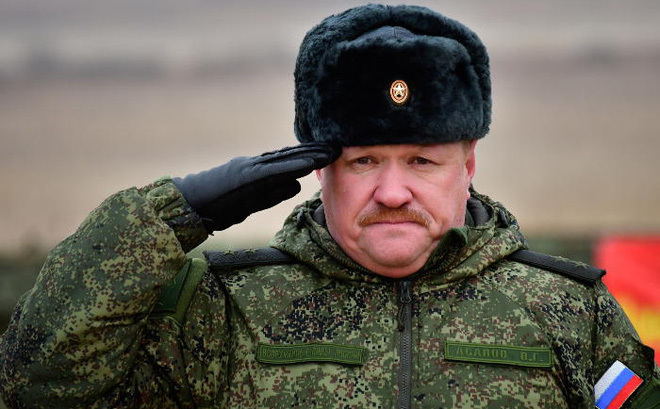 Tướng Nga Valery Asapov đã chết tại chiến trường Syria. Ảnh: Sputnik