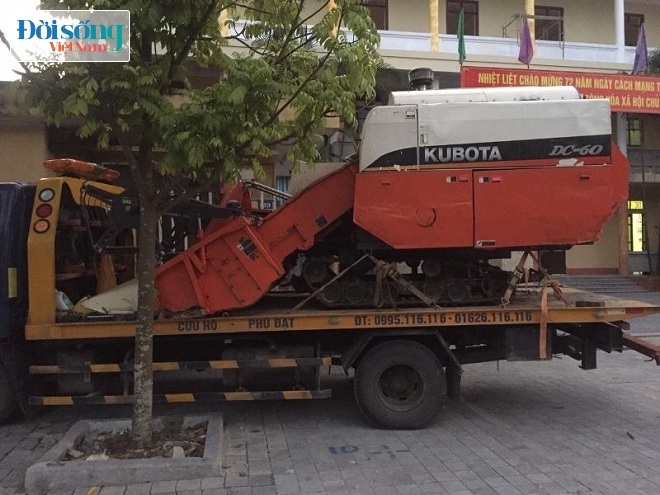 Trộm máy gặt liên hoàn ở Thanh Hóa rồi đem về Hải Dương
