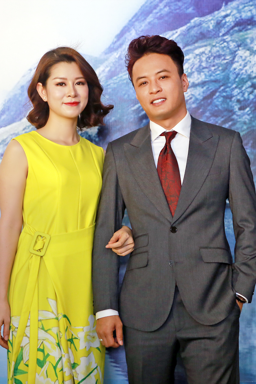 Hồng Đăng và Lưu Huyền Trang từng đóng chung với nhau bộ phim Cầu vồng tình yêu