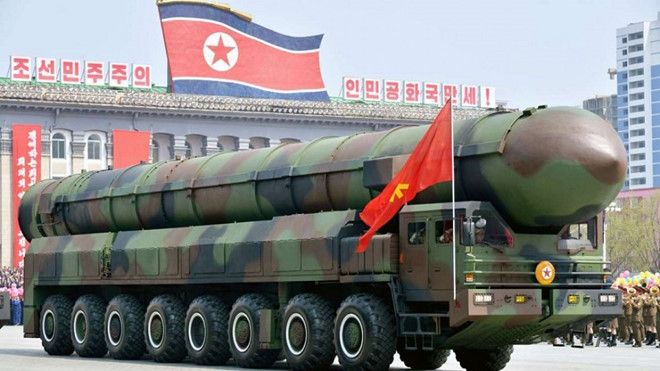 Theo Mỹ và Hàn, Triều Tiên đã di chuyển nhiều tên lửa. Ảnh minh họa: Reuters