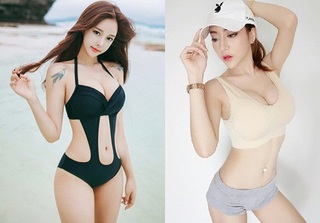 Hai cô gái sở hữu 3 vòng nóng bỏng, sexy hết cỡ hút mắt người nhìn