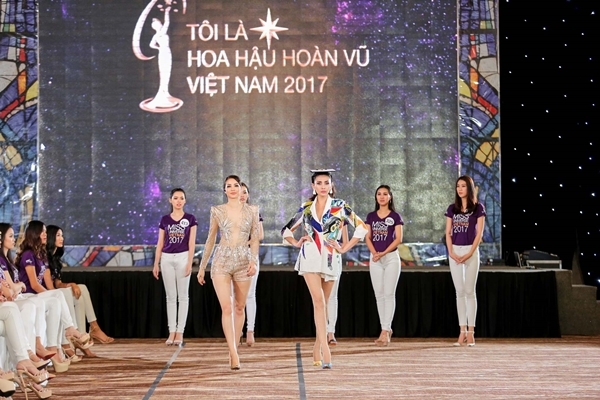 Mai Ngô tại Hoa hậu Hoàn vũ Việt Nam 2017 4