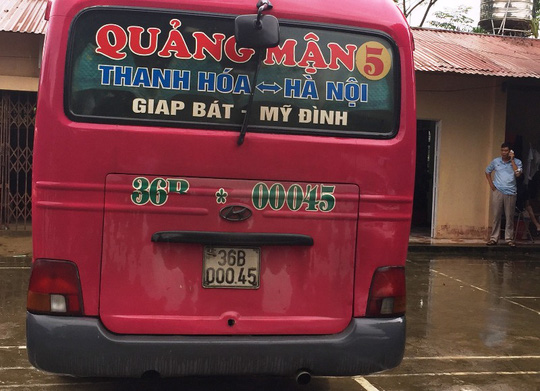  trộm xe ô tô khách, Thanh Hóa