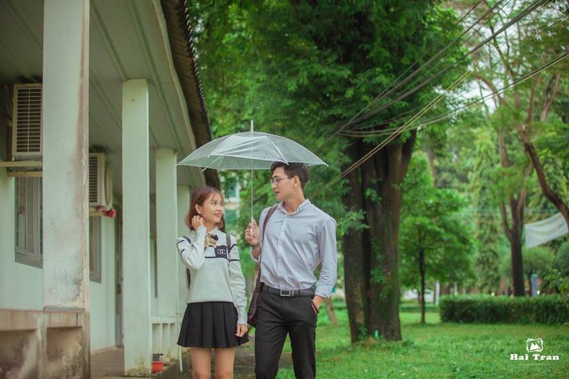 bộ ảnh cover Em gái mưa của cặp đôi lần đầu gặp mặt9