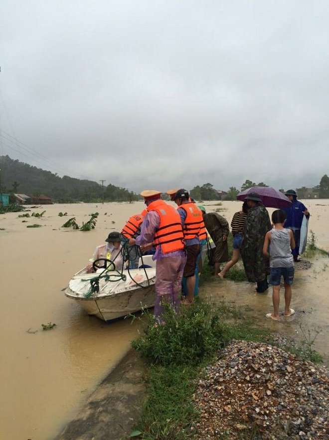 Diễn biến phức tạp tình hình mưa lũ ở Thanh Hóa 