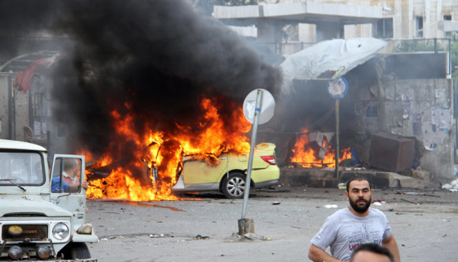 Hiện chưa có tổ chức nào nhận tiến hành các vụ đánh bom liên hoàn này. Ảnh minh họa: Reuters