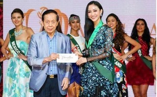 Hà Thu giành huy chương đồng tại Hoa hậu Trái đất 2017