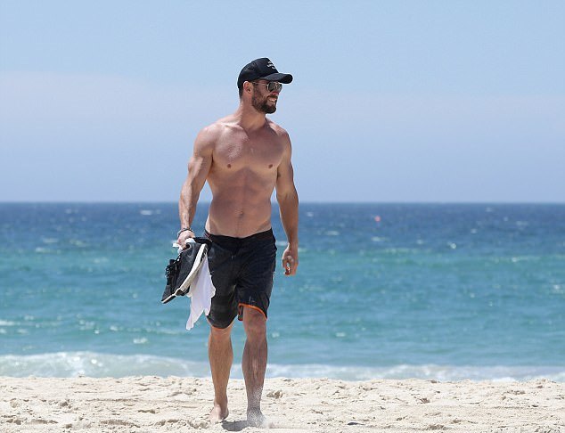 “Thần Sấm” Chris Hemsworth – diễn viên cơ bắp 6 múi hút hồn phái nữ