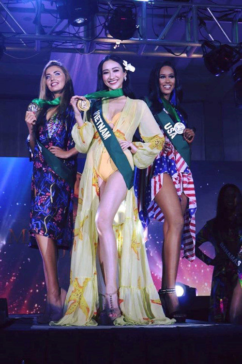 Hà Thu được dự đoán đăng quang Hoa hậu Trái đất 2017