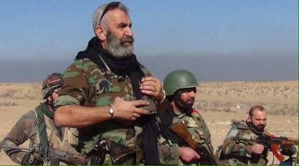 Thành quả chiến thắng của quânh đội Syria hôm nay không thể không kể đến những vị tướng như Issam Zahreddine. Ảnh: FNA