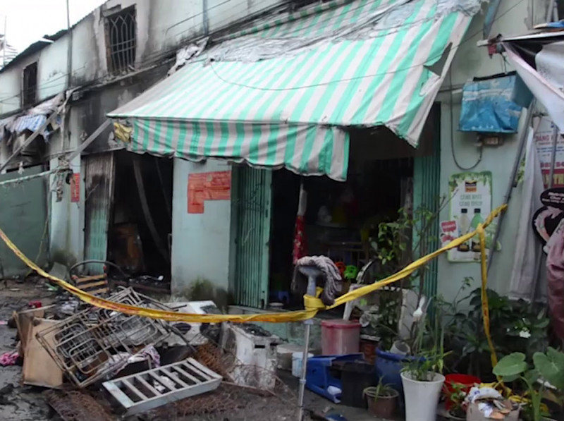  Vụ cháy phòng trọ ở Sài Gòn khiến 6 người thương vong