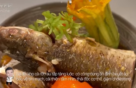 Mỹ nhân vào bếp, món cá đối kho cà rốt vô cùng tốn cơm3