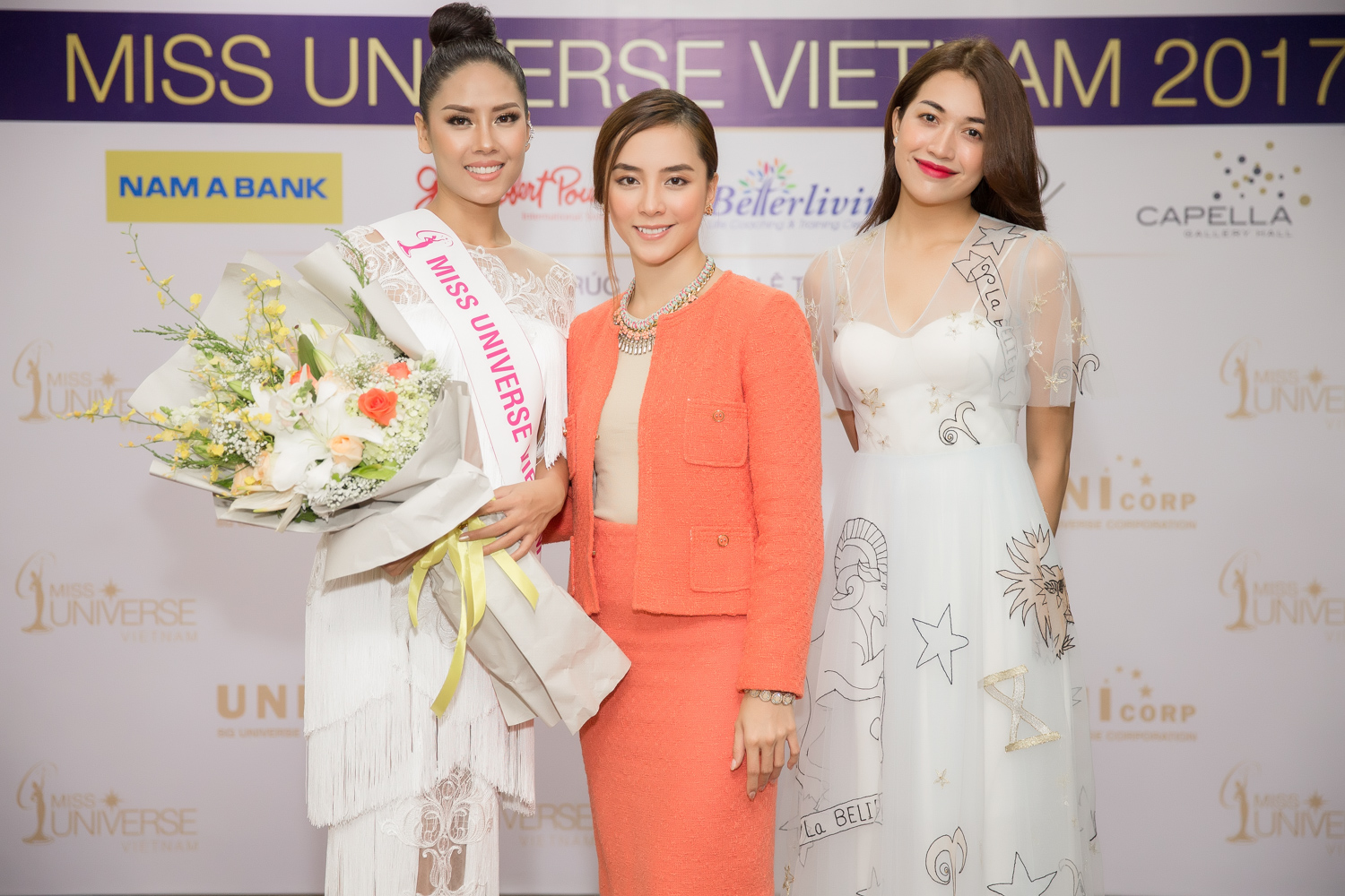 Á hậu Nguyễn Thị Loan được cấp phép tham gia Hoa hậu Hoàn vũ Thế giới 2017 - Á hậu Lệ Hằng