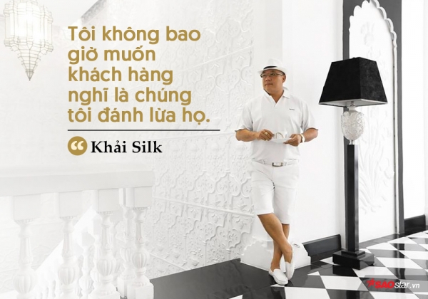 Khaisilk bán khăn lởm, Hoàng Khải từng có phát ngôn sốc thế này