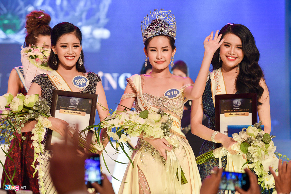Hoa hậu Đặng Thu Thảo không phục kết quả chung kết Hoa hậu Đại dương 2017 - Đăng quang