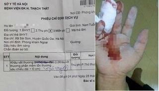 Nam bệnh nhân bị rách tay, bác sĩ chỉ định khâu âm đạo: Sở Y tế yêu cầu bệnh viện kiểm điểm 