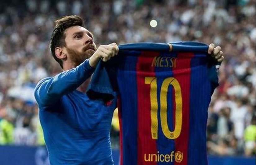 Tiền đạo hàng đầu của bóng đá thế giới Messi