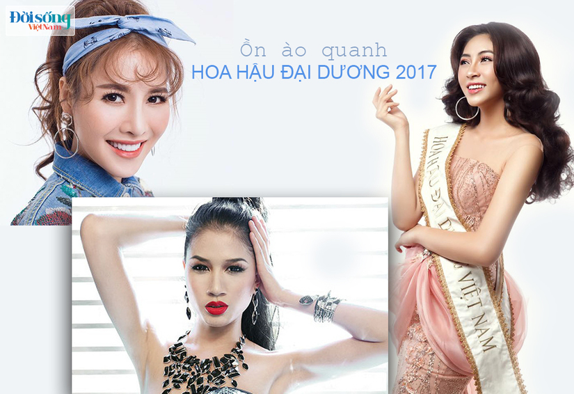 Những sao Việt công kích Hoa hậu Đại dương 2017 Lê Âu Ngân Anh