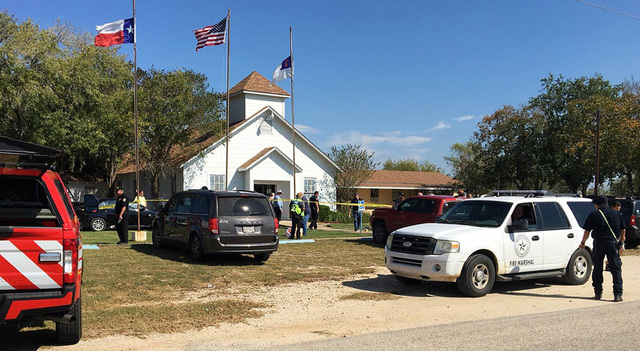 Xả súng trong nhà thờ ở Texas