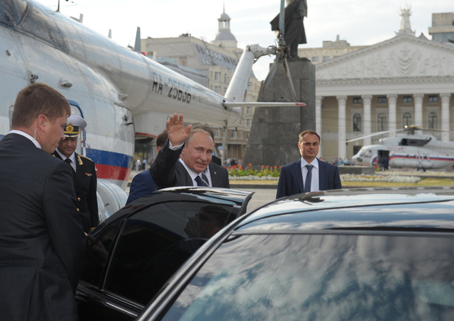 Choáng ngợp dàn siêu xe của Tổng thống Putin tại Đà Nẵng