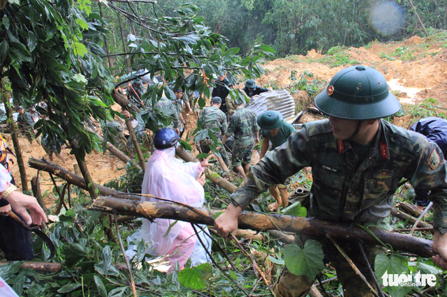 Đã tìm thấy thi thể nạn nhân cuối cùng trong vụ sạt lở đất ở Quảng Nam 