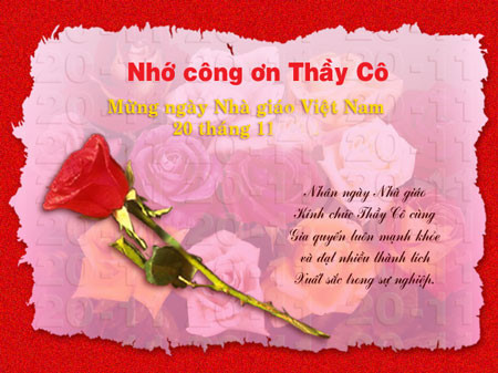 Thầy cô ơi! Trong lòng em chúng con, những dòng thơ nhỏ xin biếu tặng. Thầy cô dạy em biết nhiều điều và yêu thương nhiều không lưu lại, thanh tao mà giàu tình người. Hãy ngẩng cao đầu lên và cười, vì trên đời có những học trò biết ơn và thầy cô đáng quý.