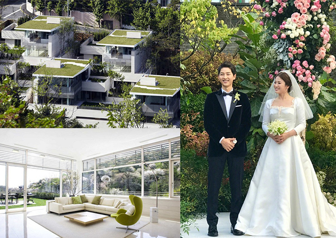 Biệt thự 200 tỷ mà Song Joong Ki và Song Hye Kyo sẽ sống cùng nhau sau tuần trăng mật