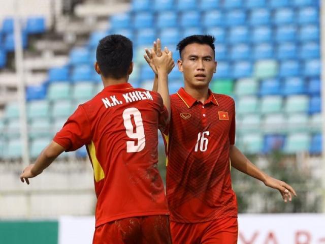 U19 Việt Nam thắng dễ U19 Lào