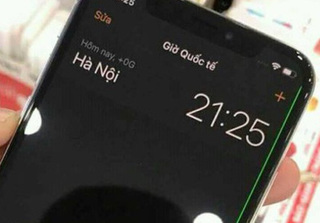 Vừa về Việt Nam, iPhone X đã gặp lỗi sọc màn hình và liệt cảm ứng