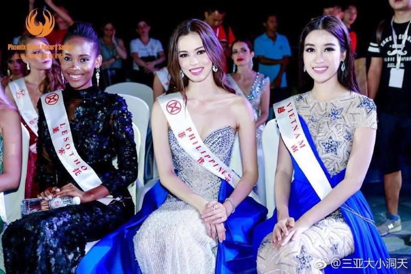 Clip Hoa hậu Mỹ Linh tỏa sáng thi Top Model tại Miss World 2017 1