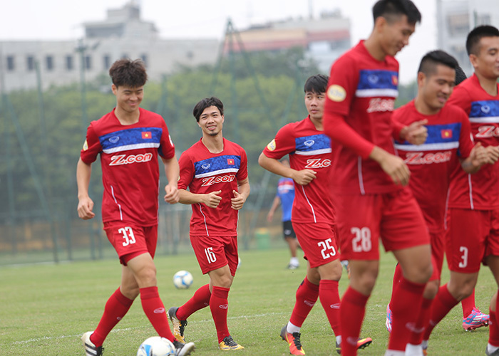 Đội tuyển Việt Nam đã sẵn sàng cho trận đấu với Afghanistan