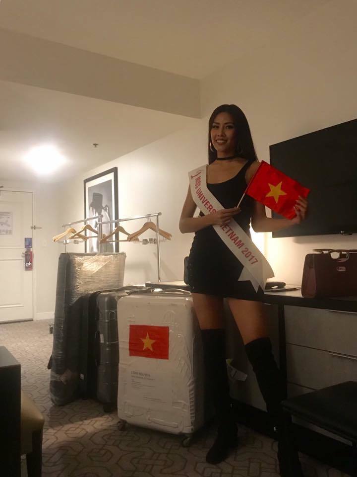 Những hình ảnh đầu tiên của Á hậu Nguyễn Thị Loan tại Miss Universe 2017 1