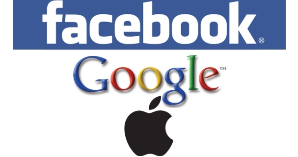  Google, Facebook, Apple