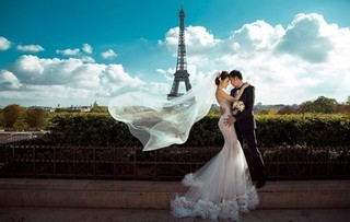 Nữ hoàng sắc đẹp toàn cầu Ngọc Duyên khoe ảnh cưới lãng mạn tại Pháp