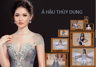 Á hậu Thùy Dung trượt top 15 Miss International 2017