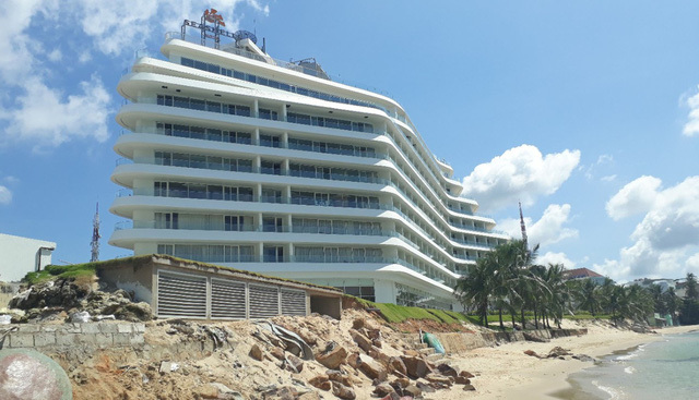Cắt ngọn khách sạn 5 sao Seashells sai phép tại Phú Quốc