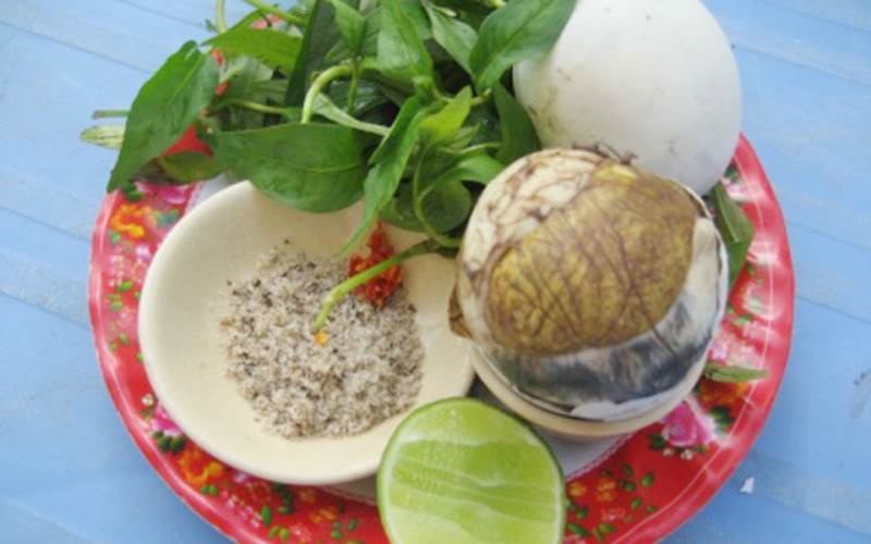 Món ăn nổi tại Việt Nam có trứng vịt lộn, thịt chuột