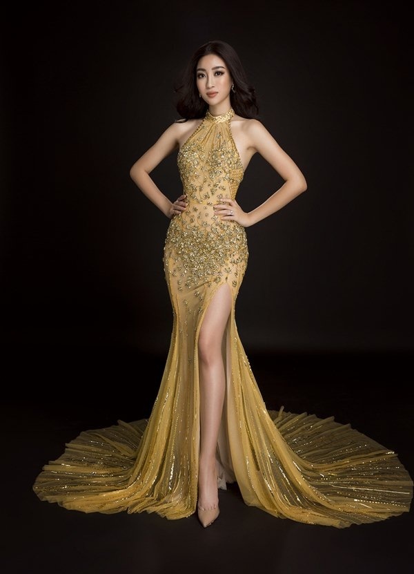 Hé lộ trang phục dạ hội chính thức của Hoa hậu Mỹ Linh tại chung kết Miss World 2017 3
