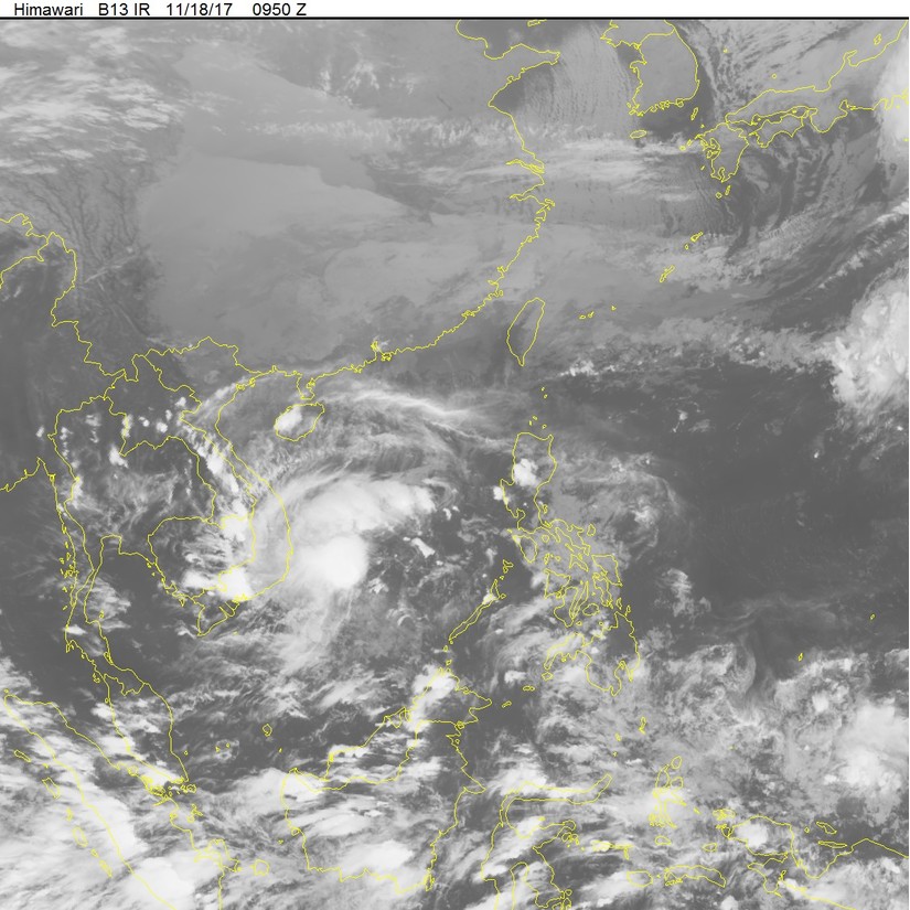 Tin mới nhất về cơn bão số 14 sắp vào biển Khánh Hòa - Bình Thuận2