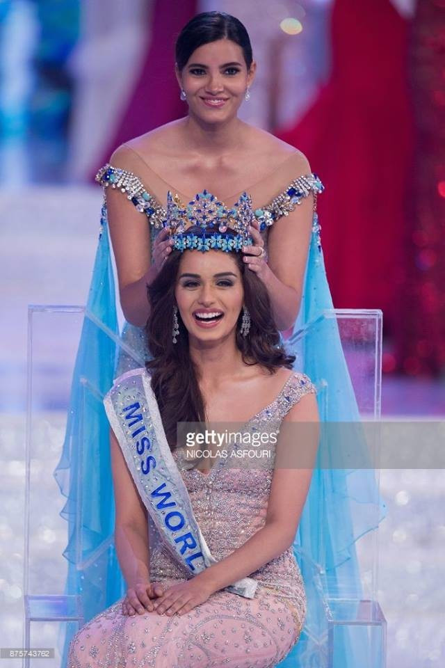 Manushi Chhillar đã trở thành tân Hoa hậu Thế giới 2017