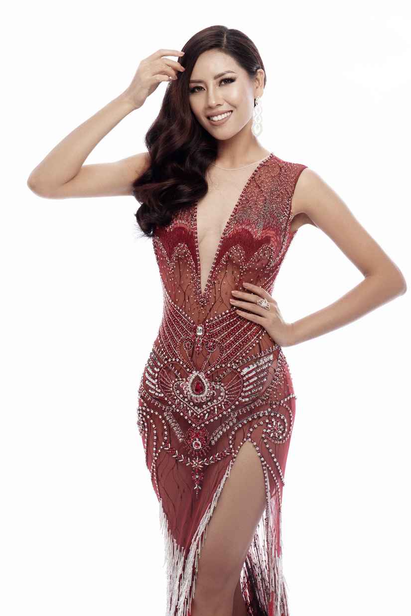 Hé lộ trang phục dạ hội chính thức của Á hậu Nguyễn Thị Loan tại Miss Universe 2017