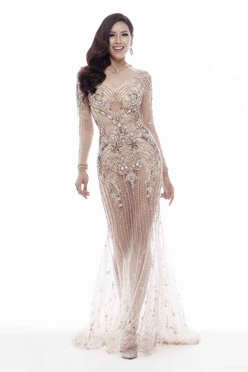 Hé lộ trang phục dạ hội chính thức của Á hậu Nguyễn Thị Loan tại Miss Universe 2017 3
