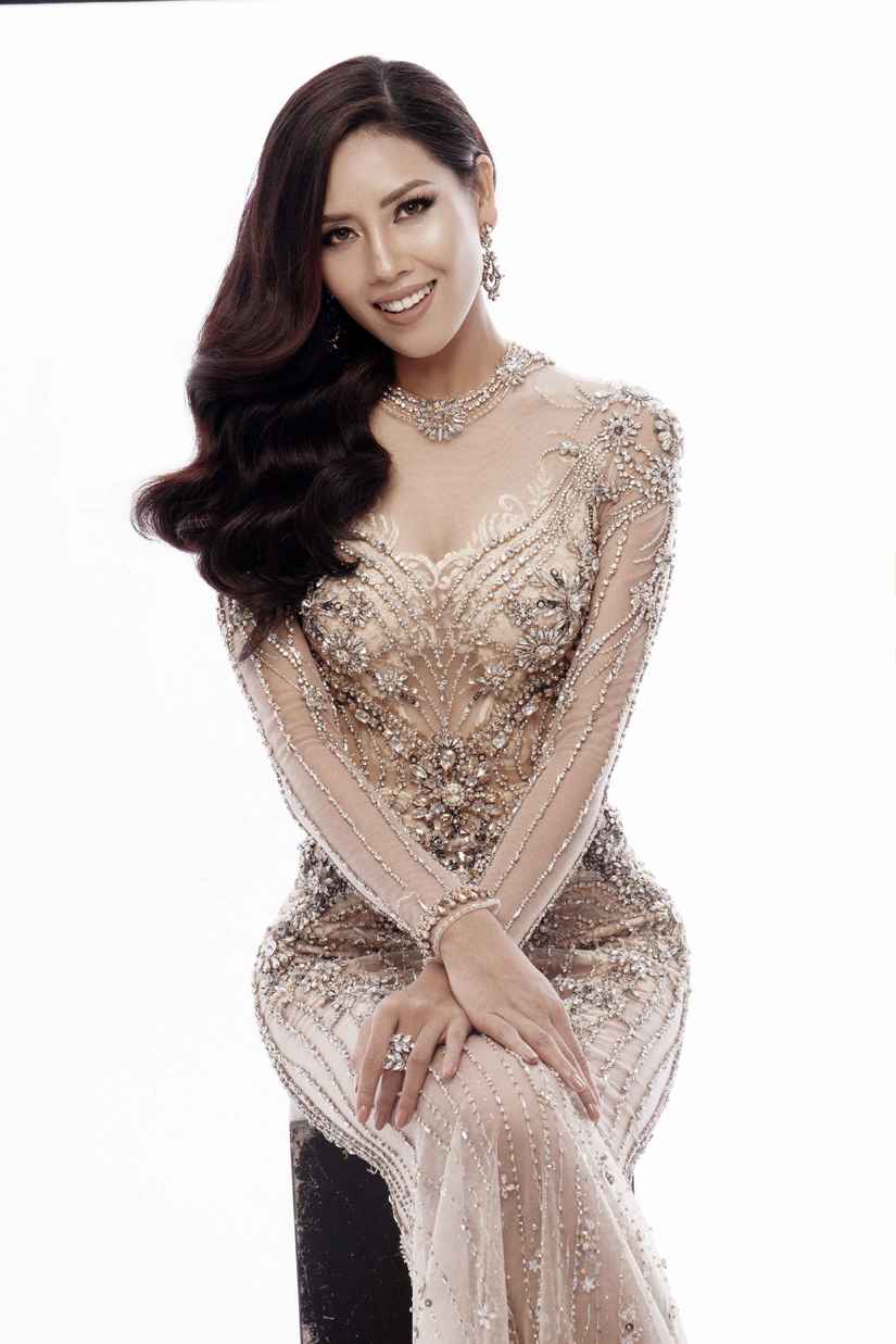 Hé lộ trang phục dạ hội chính thức của Á hậu Nguyễn Thị Loan tại Miss Universe 2017 4