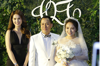 Ngọc Trinh và dàn sao Việt đến chúc mừng hạnh phúc của vợ chồng Nhật Thủy