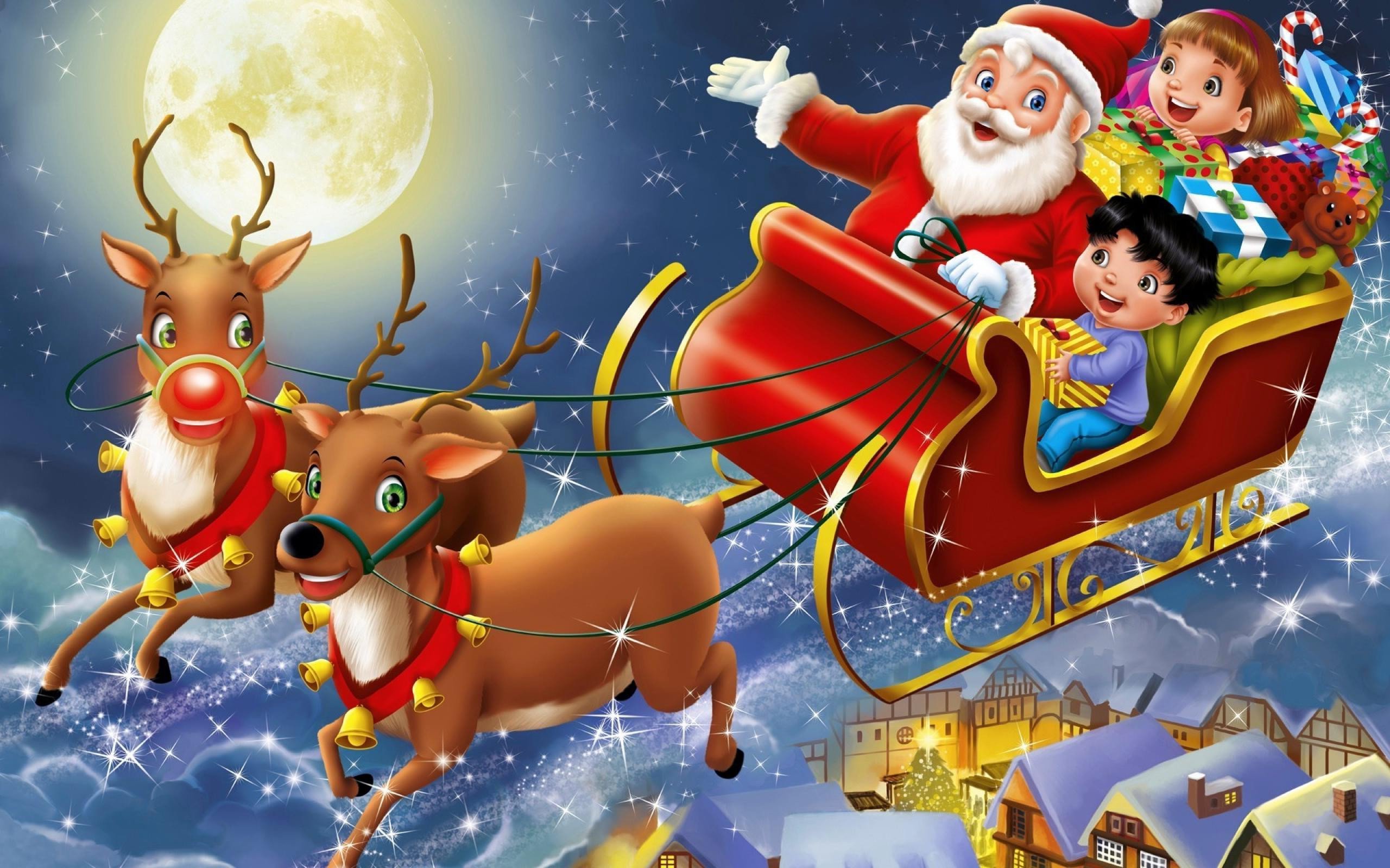 Hãy xem hình ảnh Ông già Noel và tuần lộc với những tình huống đầy hài hước và dễ thương trong một mùa Giáng Sinh ấm áp. Chắc chắn bạn sẽ không thể nào nhịn cười trước sự hiếu động của những chú tuần lộc này.