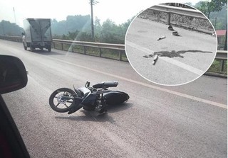 Tiết lộ danh tính người lái xe máy đâm CSGT tử vong trên cao tốc