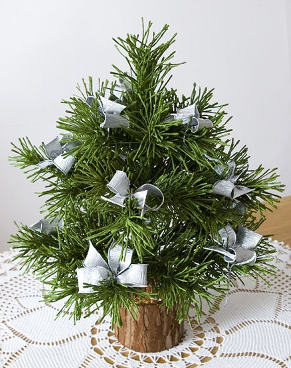 Cách làm cây thông Noel bằng giấy cực đẹp tại nhà5
