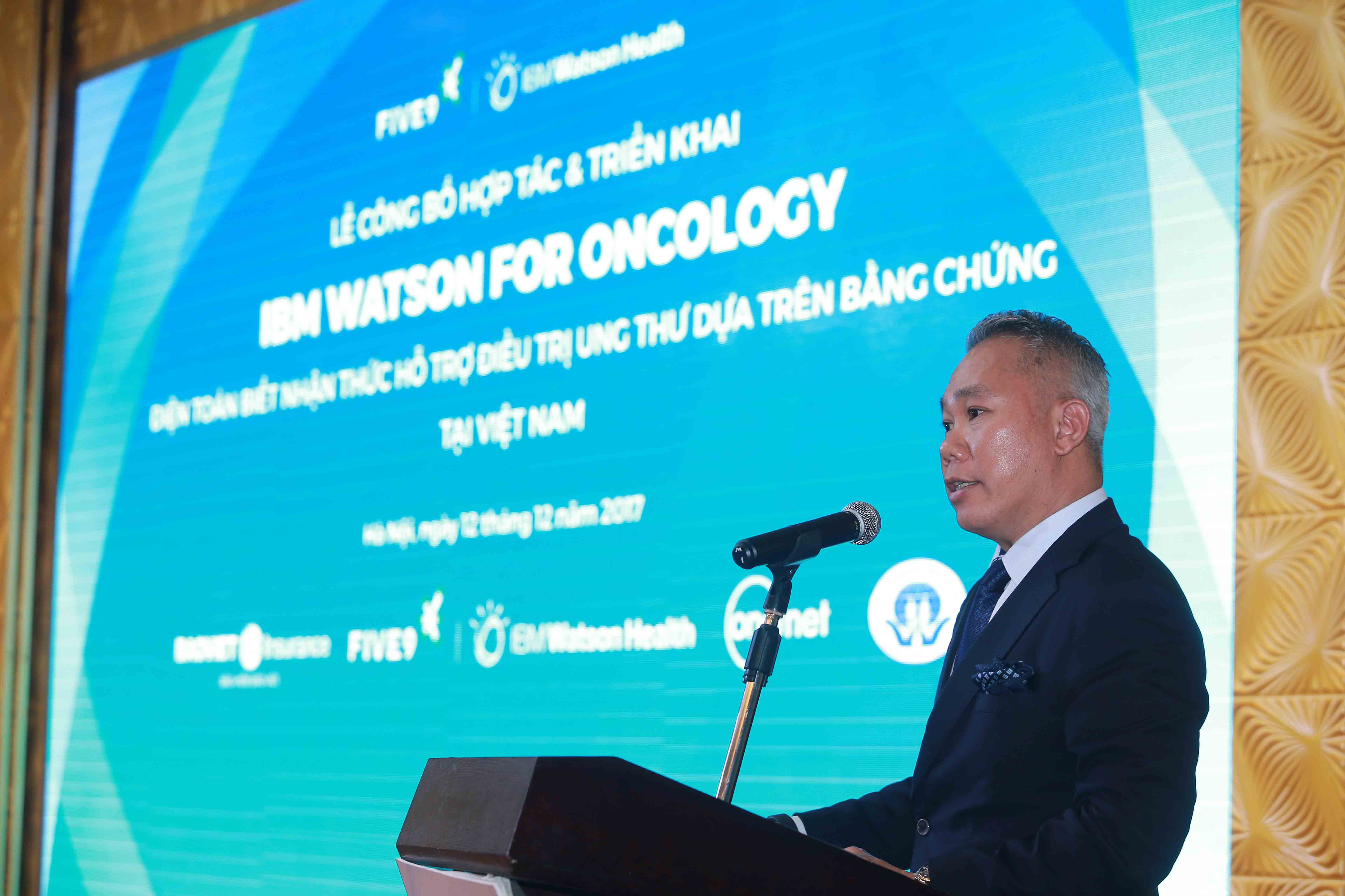 tổng giám đốc IBM Việt Nam công nghệ IBM Watson for Oncology tại Việt Nam