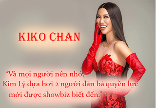 Kiko Chan nói Kim Lý “dựa hơi 2 người đàn bà quyền lực” để nổi tiếng