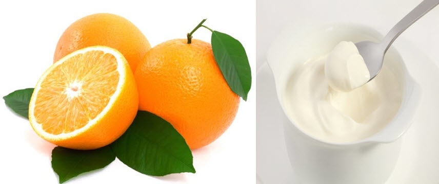 sữa chua và nước cam bảo vệ bé không ốm
